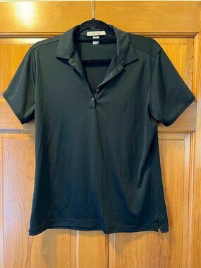 Women's Black Port Authority Polo Shirt